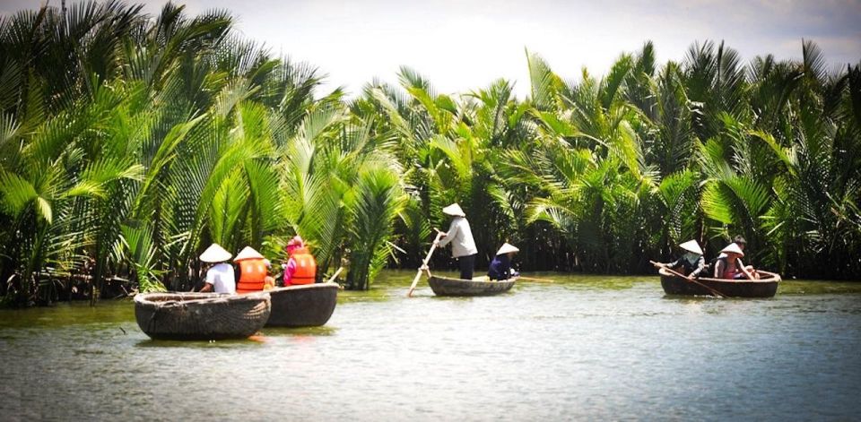 Hoi An : Cam Thanh Basket Boat Riding W Two-way Transfers - Directions