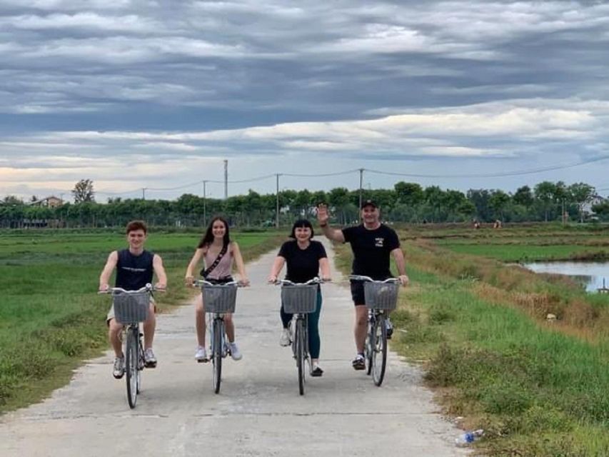 Hoi An Countryside by Bike -Basket Boat- Vegan Cooking Class - Full Itinerary