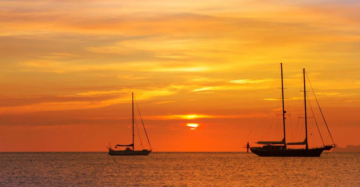 Ibiza: Cala Salada & Cala Gracio Sunset Boat Trip & Snorkel - Itinerary