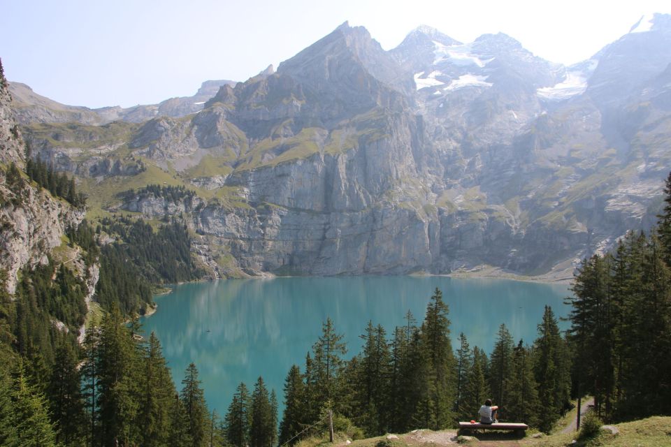 Interlaken: Private Hiking Tour Oeschinen Lake & Blue Lake - Hiking Options and Alpine Hut Visit