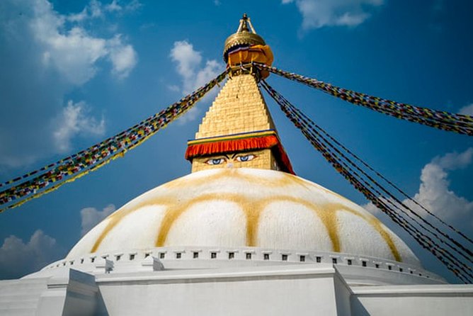 Kathmandu World Heritage Sites With Pharping and Dakshinkali Tour - Boudhanath Stupa