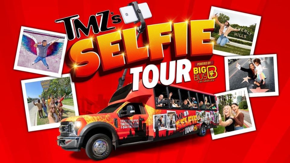 LA: TMZ Iconic Selfie Tour of Hollywood - Tour Guide and Transportation