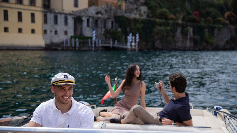 Lake Como 2 Hours Private Boat Tour Groups of 1 to 7 People - Languages