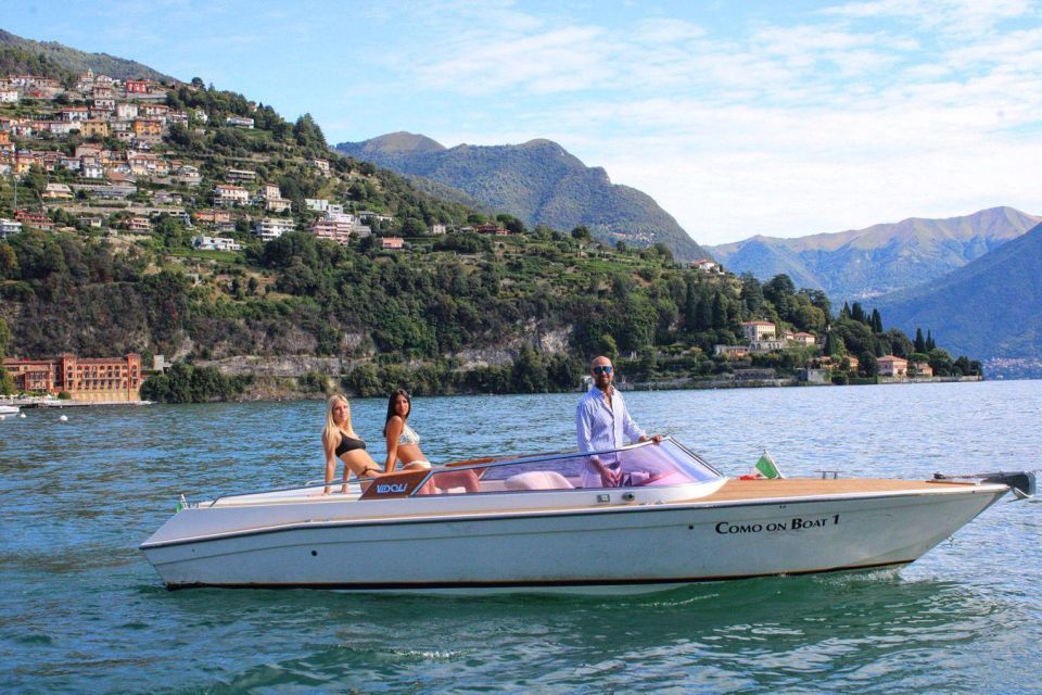 Lake Como: Exclusive Lake Tour by Private Boat With Captain - Experience Options