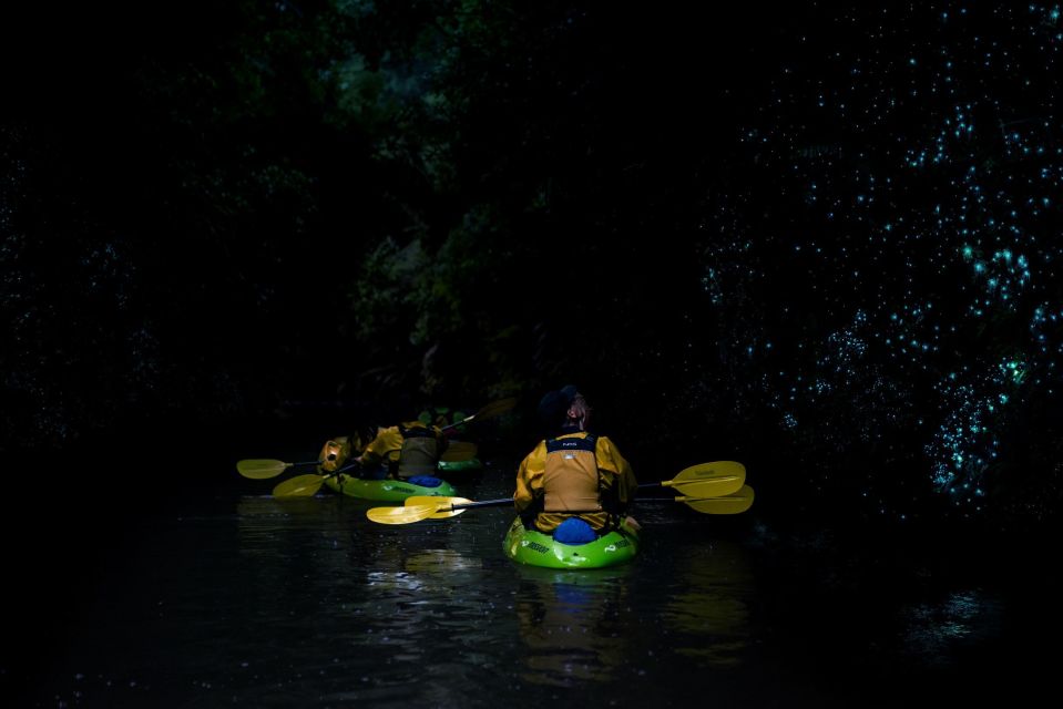 Lake Karapiro: Evening Kayak Glowworm Tour - Reservation Options