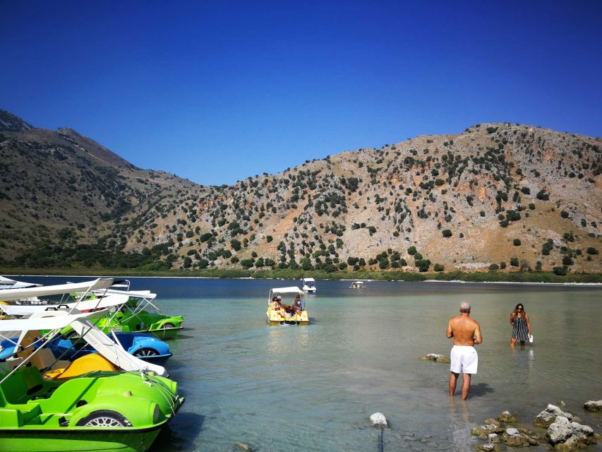 Lake Kournas: Pedal Boat Rental With Transfer - Booking Information and Cancellation Policy