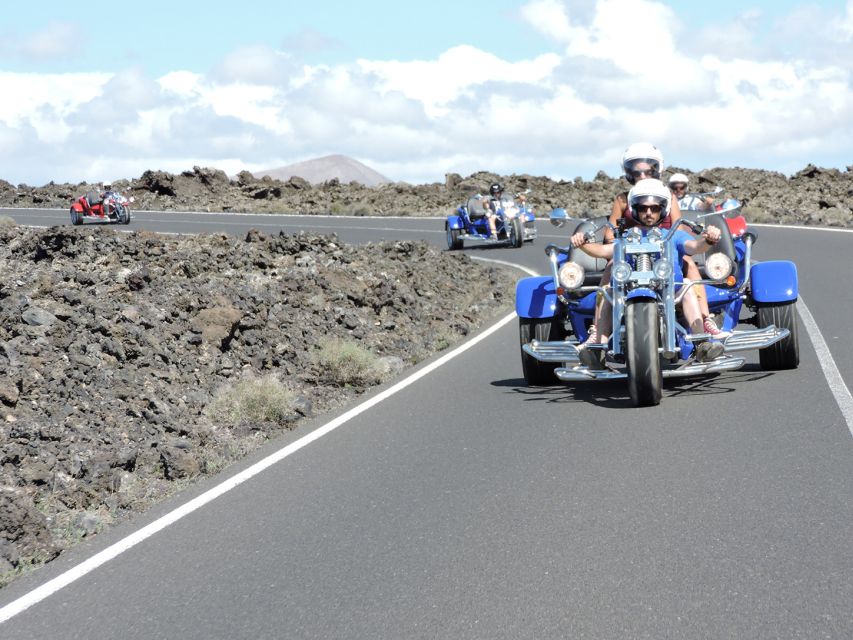 Lanzarote: Three Wheeler Trike Tour for Three People - Common questions