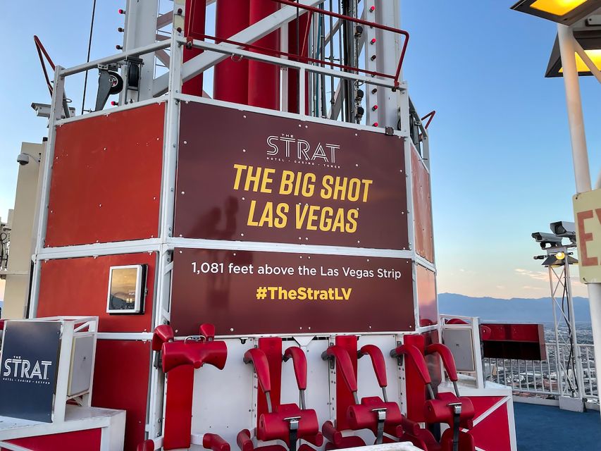 Las Vegas: STRAT Tower - Thrill Rides Admission - Additional Information