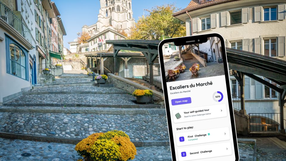 Lausanne: Exploration Game and City Tour on Your Phone - Directions