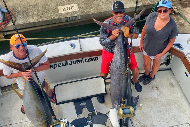 Lihue, Kauai: Private Big Game Fishing Charter - Booking Confirmation