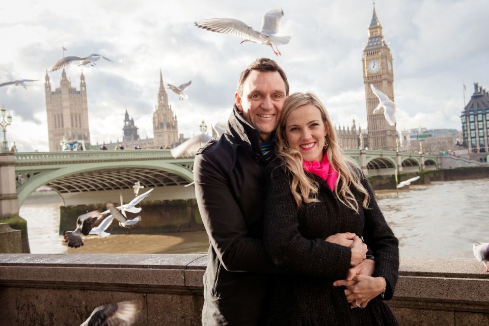 London 1- or 2-Hour Professional Photo Shoot - Pricing and Inclusions