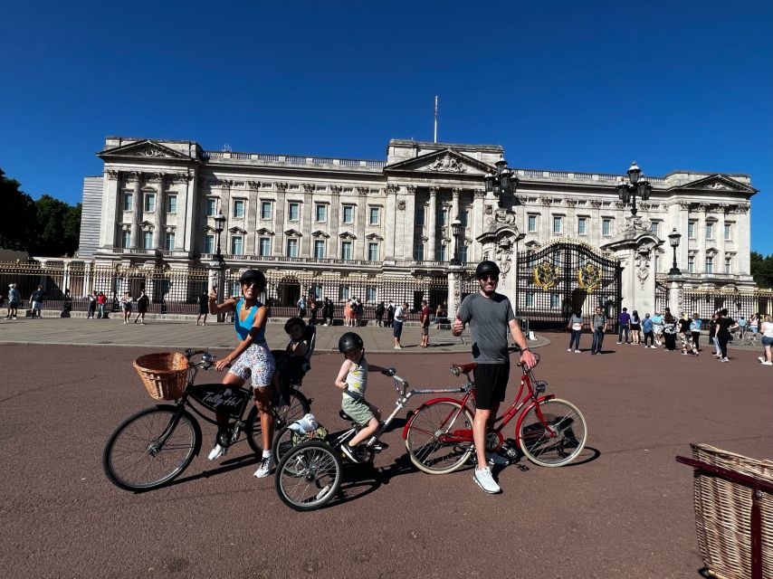 London: Private Family Guided Bike Tour With Childseats - Kids Activities