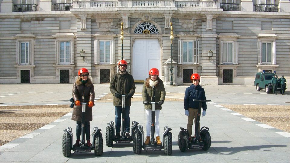 Madrid: Private Sightseeing Segway Tour for 1, 2, or 3 Hours - Reservation Information