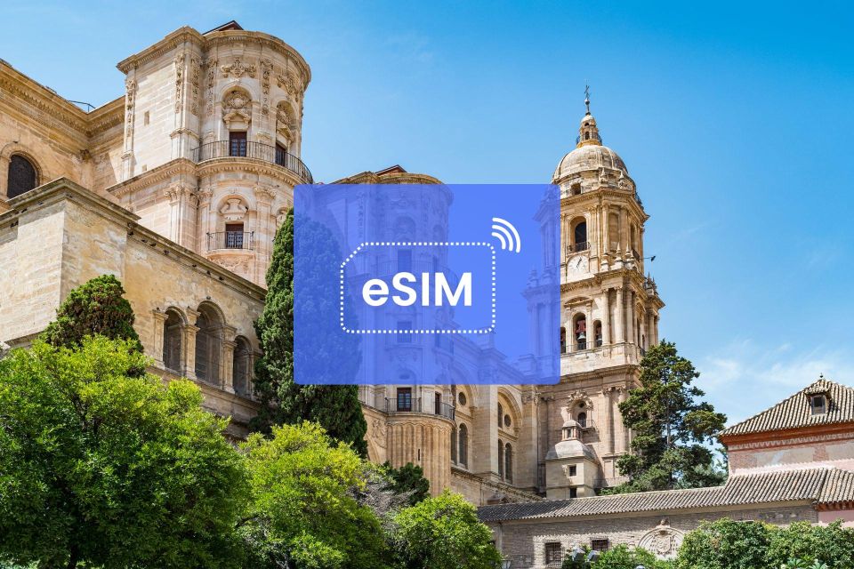 Málaga: Spain/ Europe Esim Roaming Mobile Data Plan - Tailored Data Plans and Coverage Options