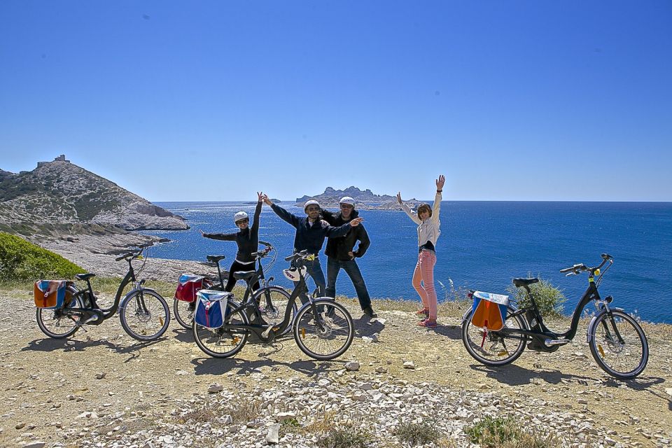 Marseille to Calanques: Full-Day Electric Bike Trip - Experience Description and Stops