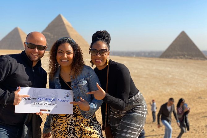 Mega Day Tour To Giza Pyramids,Great Sphinx, Saqqara, Dahshur & Memphis - Common questions