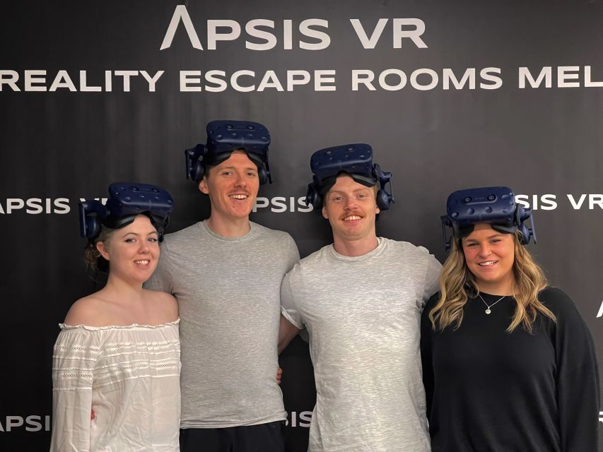 Melbourne: Virtual Reality Escape Room Experience - Inclusions and Exclusions