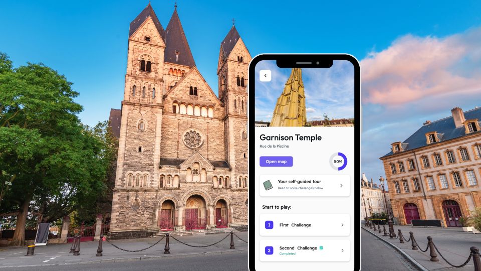 Metz: City Exploration Game and Tour on Your Phone - Itinerary and Locations Visited