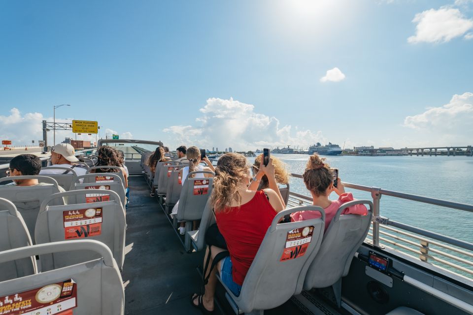 Miami Combo: Open-top Bus Tour & Millionaires Row Bay Cruise - Hop-on Hop-off Option