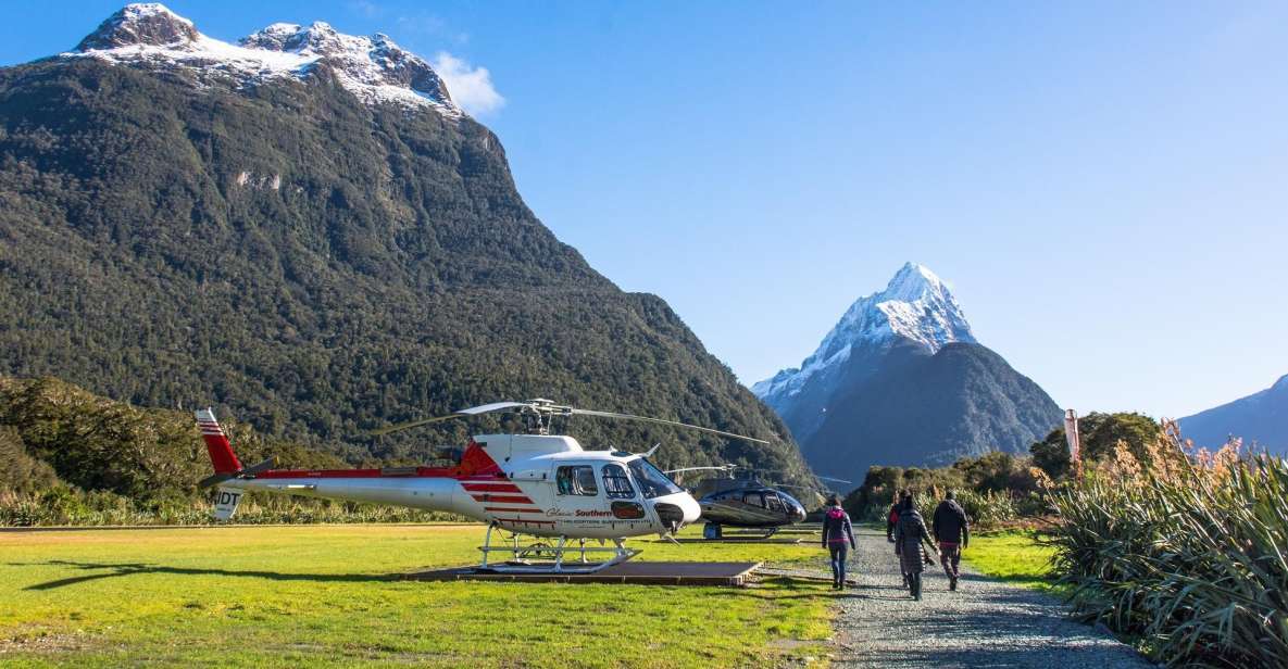 Milford Sound Scenic Helicopter Flight With Landing - Flight Description