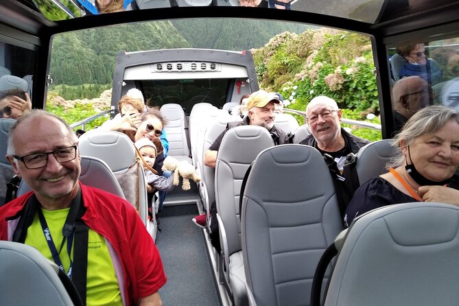 Minibus – Laketour – Furnas – Full Day (Shared) - Meeting Point and Departure Details