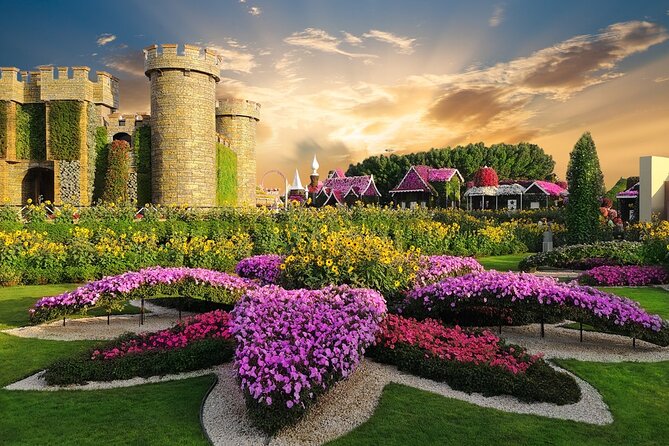Miracle Garden Dubai Tour With Pickup and Drop off From Abu Dhabi - Important Information