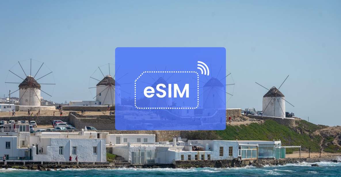 Mykonos: Greece/ Europe Esim Roaming Mobile Data Plan - Installation Instructions