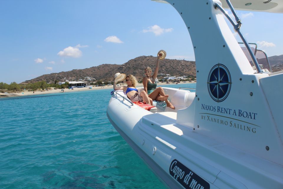 Naxos: Private Motorboat Cruise to Small Cyclades Islands - Inclusions: Skipper, Lunch, Beverages