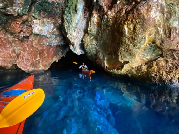 Naxos: Rhina Cave and Coastline Sea Kayaking Tour - Inclusions and Equipment Provided