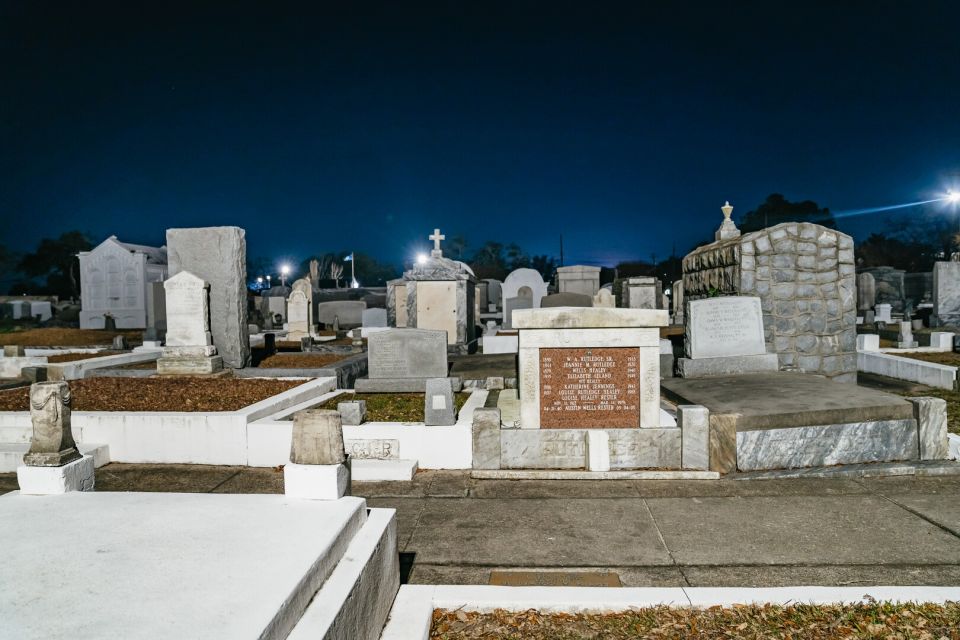 New Orleans: Cemetery Bus Tour at Dark With Exclusive Access - Booking Information