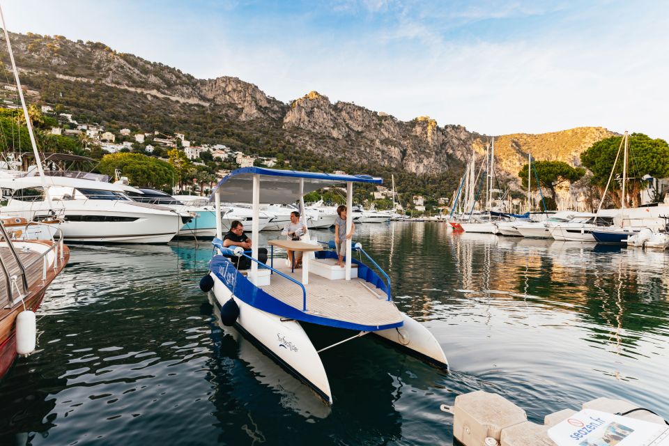 Nice: Private Evening Tour on Solar Powered Boat - Full Tour Description