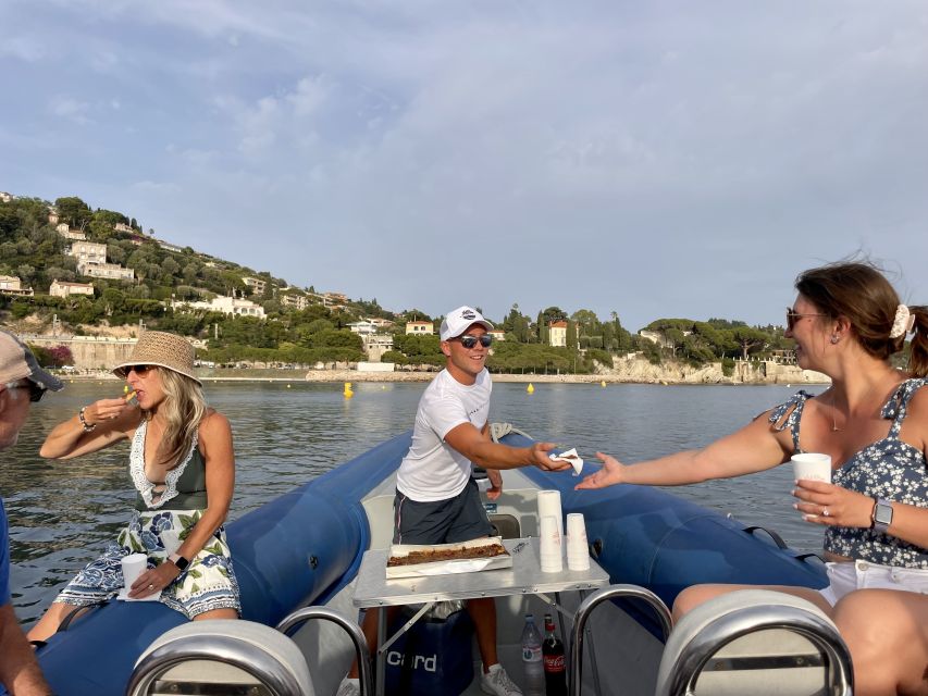 Nice: Sunset Boat Tour With Wine and Local Snacks - Itinerary Overview