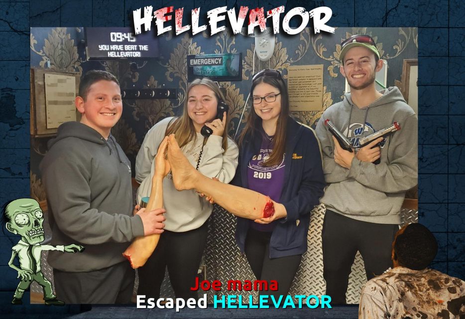Northfield: Hellevator Interactive Escape Room Experience - Important Information