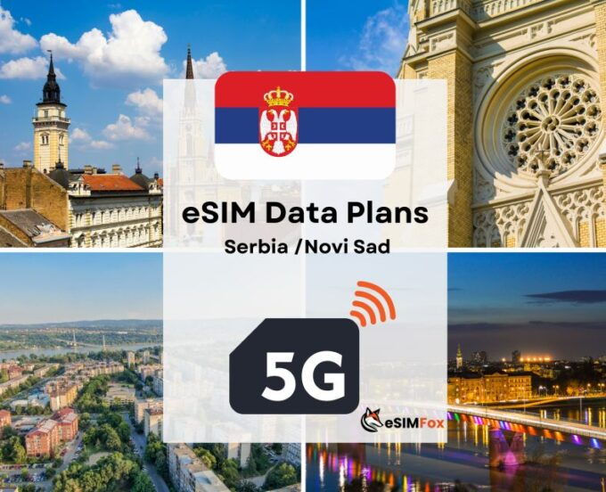 Novi Sad : Esim Internet Data Plan Serbia High-Speed 5G - Meeting Point and Delivery