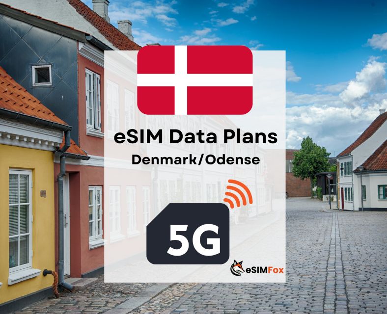 Odense: Esim Internet Data Plan for Denmark 4g/5g - Inclusions and Activation Process