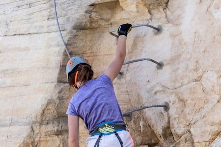 Orderville: Via Ferrata Guided Climbing and Rappelling Tour