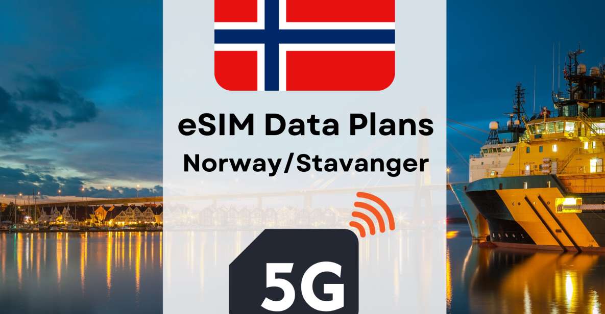 Oslo: Esim Internet Data Plan for Norway High-Speed 4g/5g - Inclusions and Features