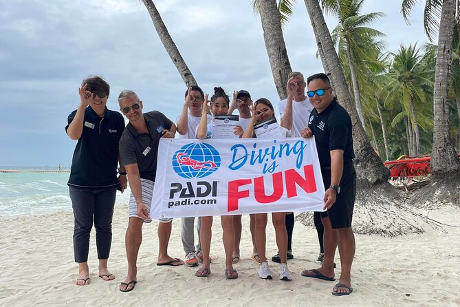 PADI Open Water Diver Course at Boracay Island - Booking Information