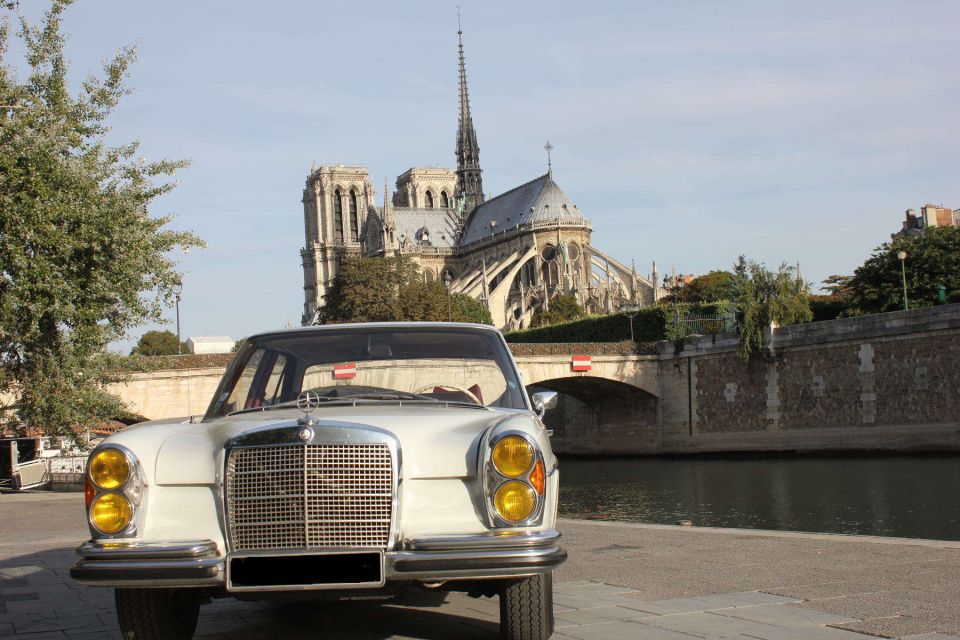 Paris: 2.5-Hour Guided Vintage Car Tour and Wine Tasting - Reservation Guidelines