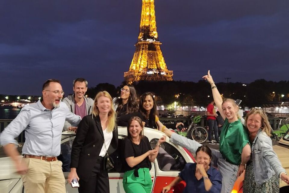 Paris: City Sightseeing Tour at Night in Vintage Car - Additional Information