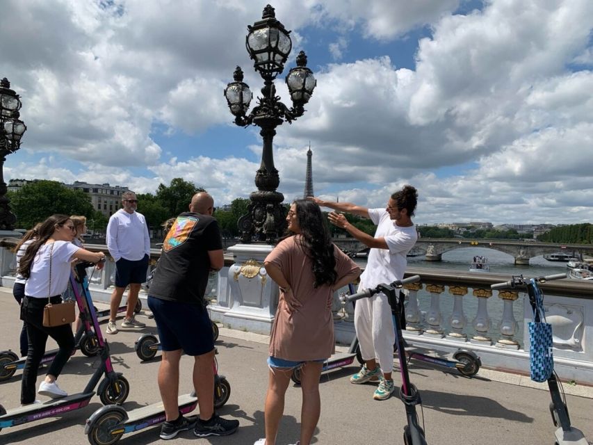 Paris: City Tour by E-Scooter With a Local Guide - Included Amenities