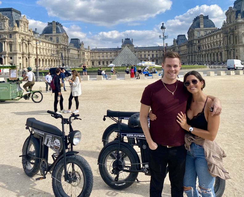 Paris: Eiffel Tower and Notre Dame Night Tour by E-Bike - Tour Route