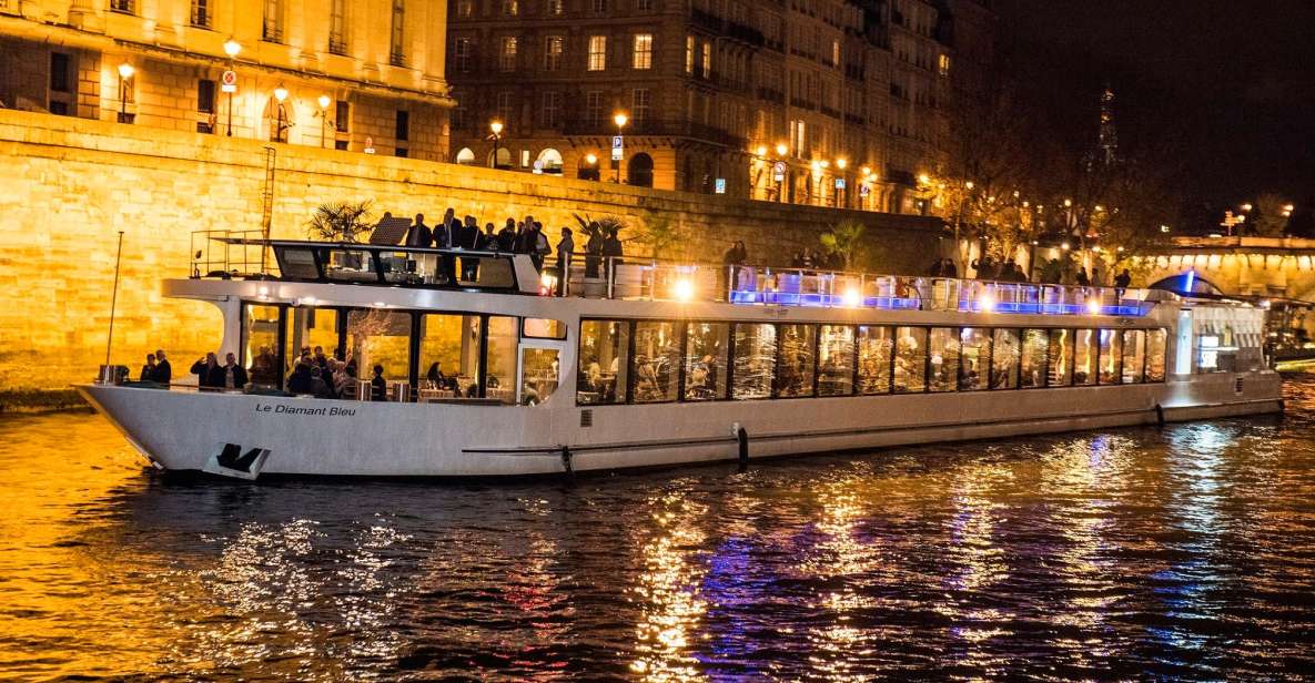 Paris: Gourmet Dinner Cruise on Seine River With Live Music - Booking and Payment Options