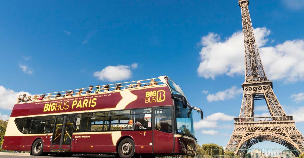 Paris: Hop-On Hop-Off Bus Tour With Self-Guided Walking Tour - Inclusions