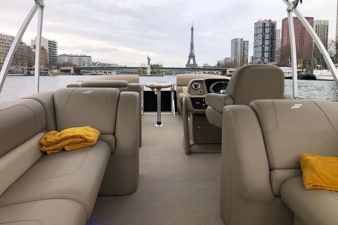 Paris Private 2-Hour Cruise on the Seine in a Pontoon Boat - Pricing Details