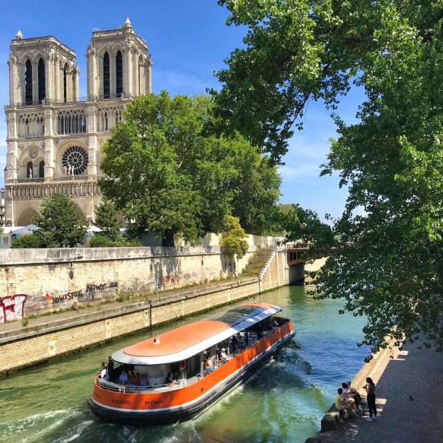 Paris: Seine River Panoramic Cruise - Inclusions and Boat Information