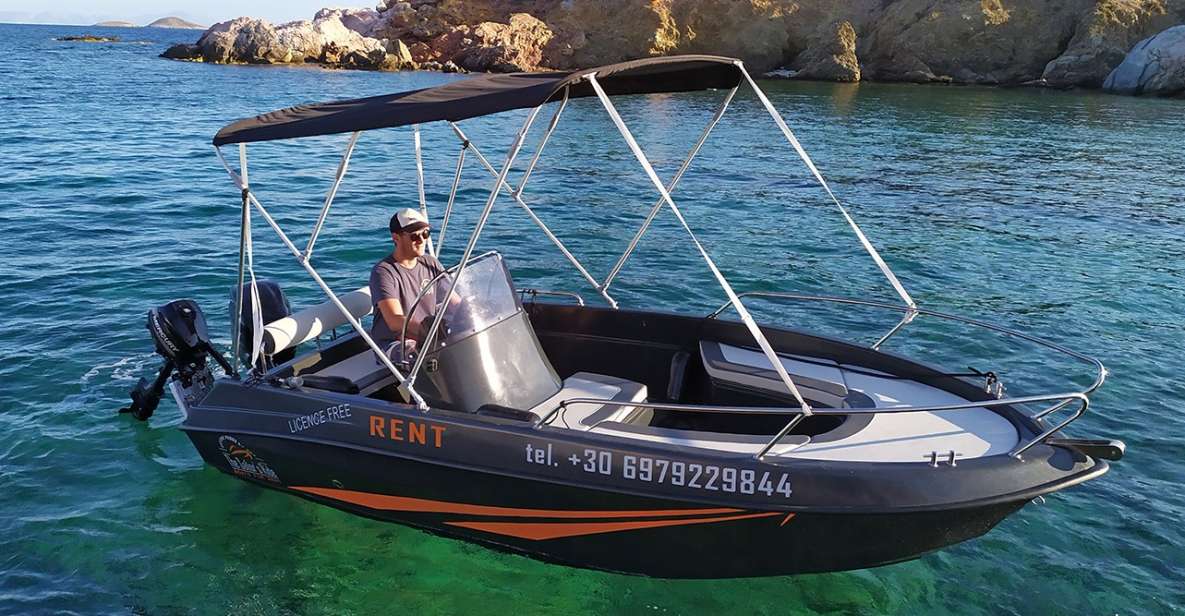 Paros: Full-Day Small Boat Rental With Self-Driving - Meeting Point