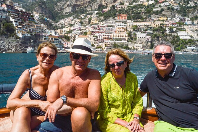 Positano: Private Boat Tour From Sorrento - Booking and Cancellation Policy