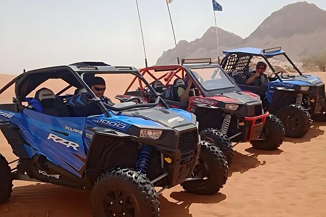 Private 2 Seater Dune Buggy in Red Dunes ( AL Faya Desert ) - Common questions