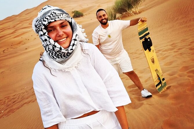 Private Afternoon Desert Safari With Quad Bike, Camel Ride and Sandboarding - Unforgettable Afternoon Desert Adventure